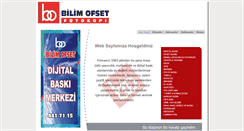 Desktop Screenshot of bilimofset.com
